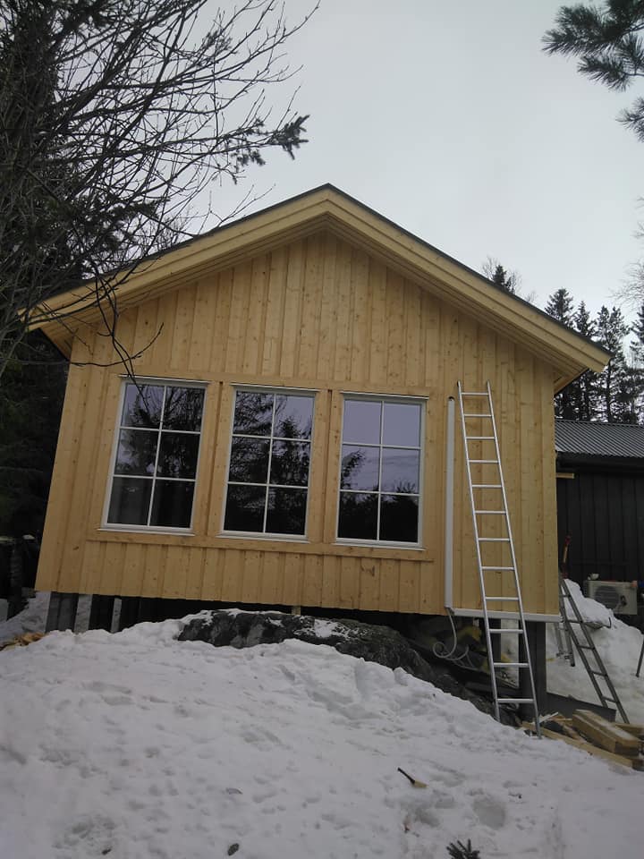 Tilbygg på hytte – bilde 5