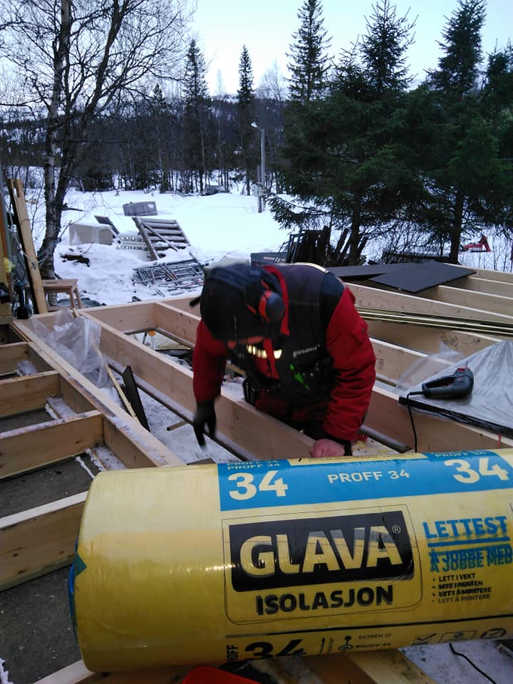 Tilbygg på hytte – bilde 7