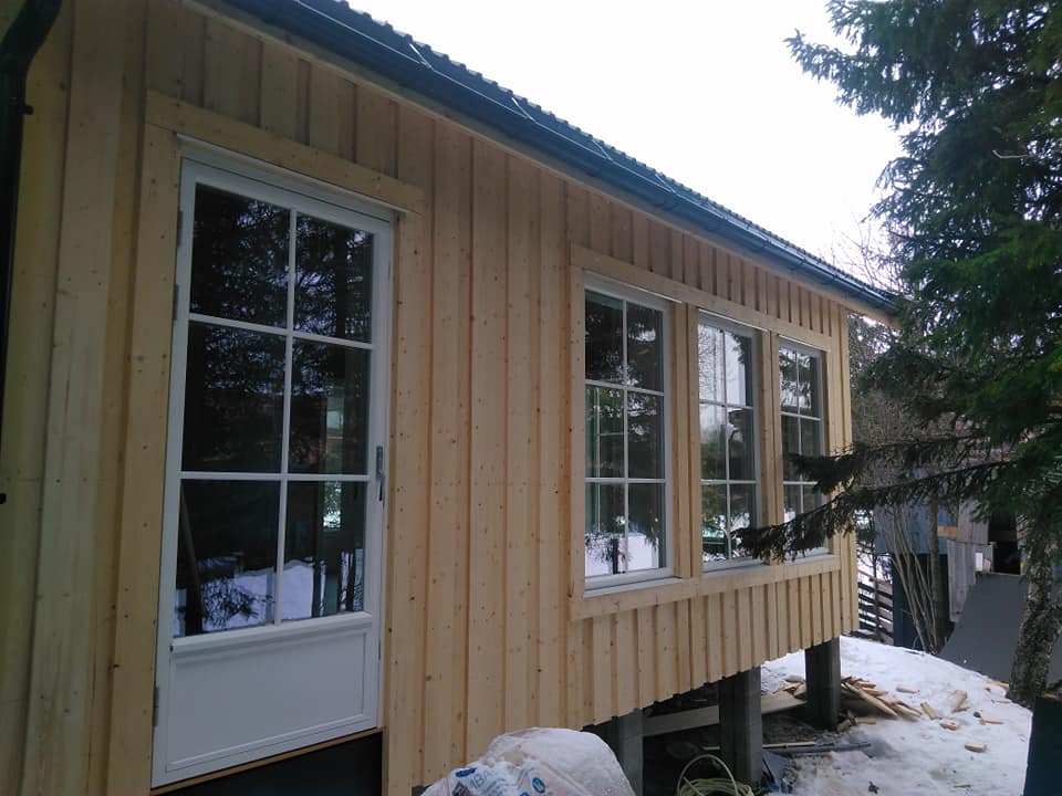 Tilbygg på hytte – bilde 8